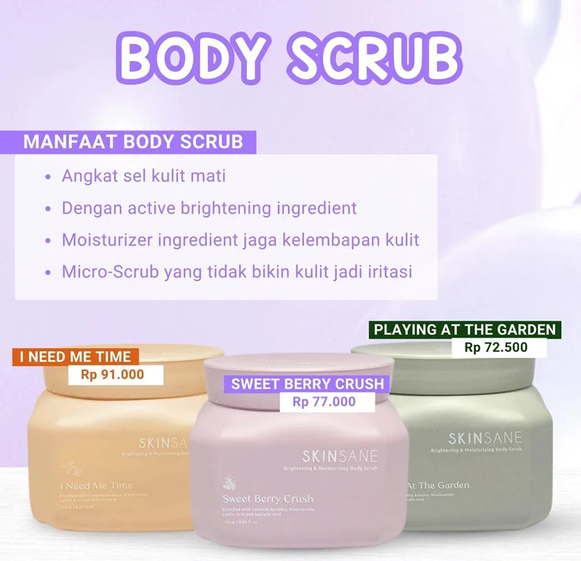 Body Scrub Skinsane