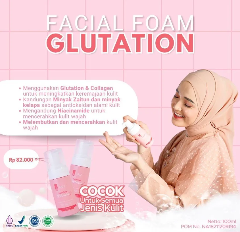Facial Foam Glutation